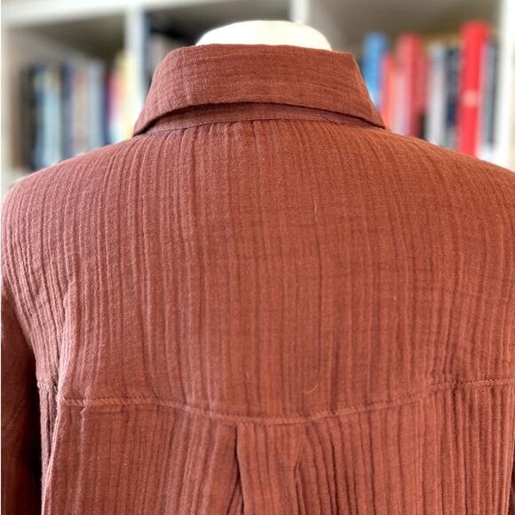ABERCROMBIE & FITCH 100% Cotton Button Down Shirt Size XS Casual Preppy Classic - Picture 7 of 11